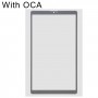 Наружный стеклянный объектив переднего экрана с OCA Оптически чистый клей для Samsung Galaxy Tab A7 Lite SM-T225 (LTE) (белый)