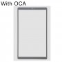 Vorderseite Außenglaslinse mit OCA Optisch klare Klebstoff für Samsung Galaxy Tab A7 Lite SM-T220 (WIFI) (schwarz)