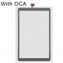 Érintőképernyő az OCA optikailag tiszta ragasztóval a Samsung Galaxy Tab A 10.5 / SM-T590 (fekete)