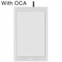 Érintőképernyő az OCA optikailag tiszta ragasztóval a Samsung Galaxy Tab Pro 8.4 / T320 (fehér) számára