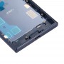 Назад Капачка на батерията + Задна батерия Кръх + средна рамка за Sony Xperia XZ (тъмно синьо)