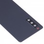 Задняя крышка батареи для Sony Xperia 10 III (черный)