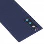 Couverture arrière de la batterie pour Sony Xperia 5 (bleu)