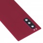 ソニーXperia 5のバッテリーバックカバー（赤）