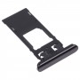 Plateau de carte SIM + plateau de carte SIM / plateau de carte micro SD pour Sony Xperia 5 (noir)