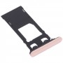 Plateau de carte SIM + plateau de carte Micro SD pour Sony Xperia x Performance (rose)