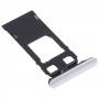 Zásobník karty SIM + Micro SD karta Zásobník pro Sony Xperia X Výkonnost (Silver)