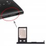 Vassoio della carta SIM per Sony Xperia L2 (nero)