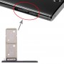 מגש כרטיס ה- SIM + מגש כרטיס ה- SIM עבור Sony Xperia XA2 פלוס (שחור)