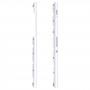 1 Pair Side Part Sidebar For Sony Xperia C5 Ultra (Silver)