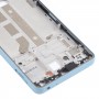 Средняя рамка BEZEL тарелка для Sony Xperia Ace II SO-41B (синий)