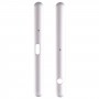 1 Pair Side Part Sidebar For Sony Xperia XZ1 (Silver)