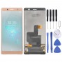 LCD Screen and Digitizer Full Assembly for Sony Xperia XZ2 Compact (Gold)