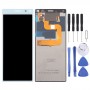 Original LCD Screen and Digitizer Full Assembly for Sony Xperia 8(Blue)