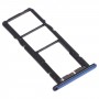 SIM Card Tray + SIM Card Tray + Micro SD Card Tray for Infinix S3X X622(Blue)