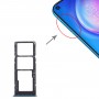 Vassoio della scheda SIM + vassoio della scheda SIM + vassoio della scheda micro SD per Tecno Spark 5 Pro KD7 (blu)