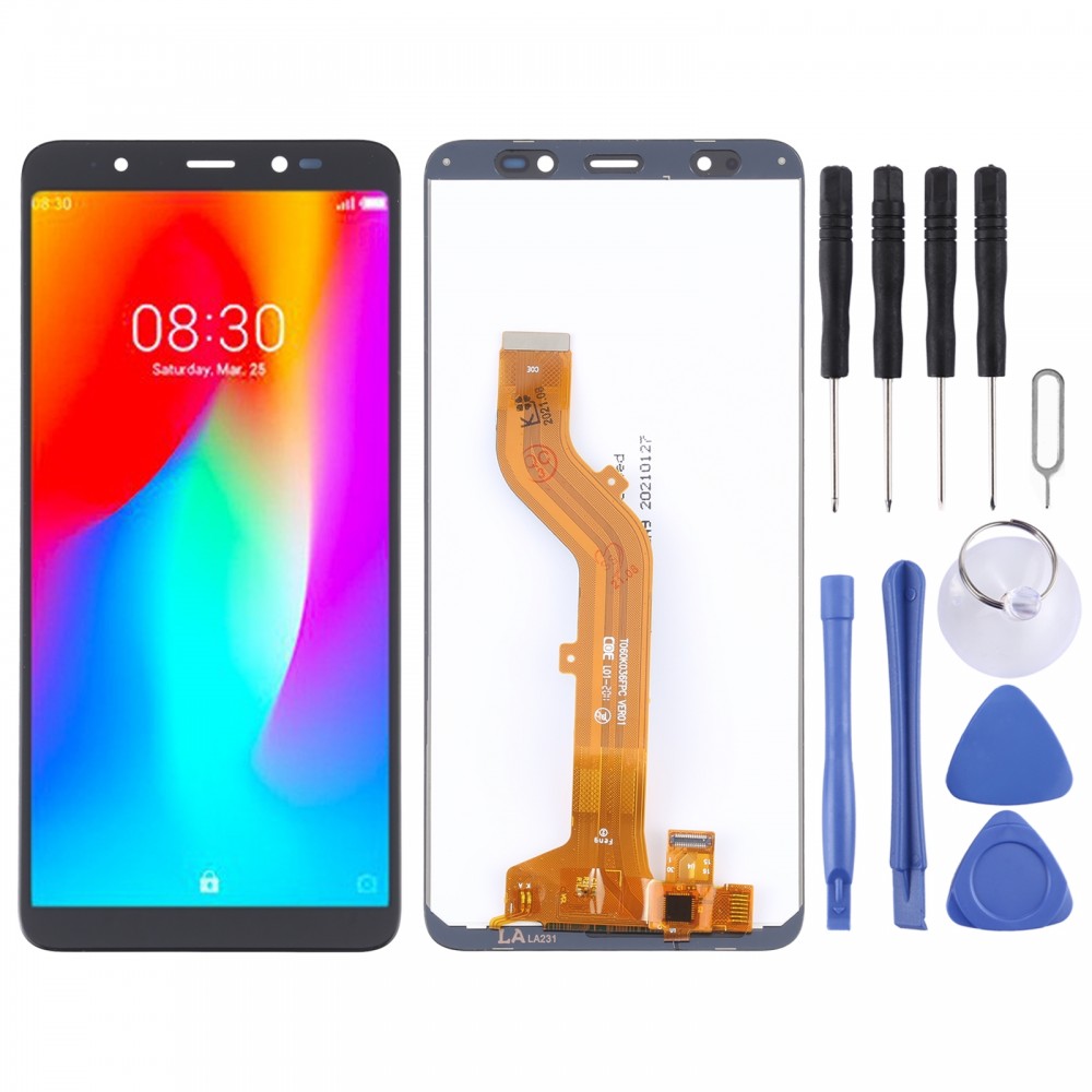 LCD Screen and Digitizer Full Assembly For Itel P33 / P33 Plus