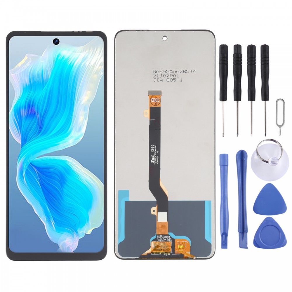 LCD Screen and Digitizer Full Assembly for Tecno Camon 18 P CH7n