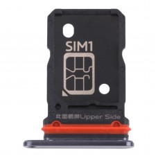 SIM-Karten-Tablett + SIM-Kartenablage für vivo x60 pro / x60 v2045 v2046 (schwarz)