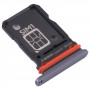 Zásobník karty SIM + zásobník SIM karty pro vivo X60 PRO / X60 V2045 V2046 (černá)