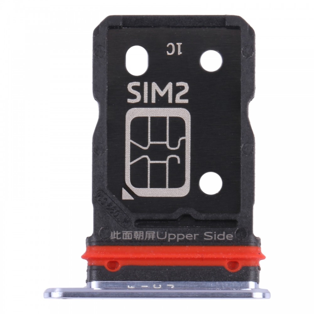 SIM Card Tray + SIM Card Tray for Vivo S9 V2072A (Silver)