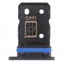 Zásobník karty SIM + SIM karta Zásobník pro vivo X70 V2133A V2104 (modrá)