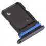 Vassoio della scheda SIM + Vassoio della scheda SIM per Vivo X70 Pro V2134a V2105 (nero)