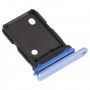 Vassoio della scheda SIM + vassoio della scheda SIM per Vivo X70 Pro V2134a V2105 (blu)