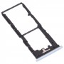 SIM Card Tray + SIM Card Tray + Micro SD Card Tray for vivo Y30 Standard / Y12s (White)