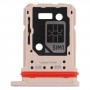 SIM-Karten-Tablett + SIM-Karten-Tablett / Micro SD-Karten-Tablett für Vivo V21 / V21 5G V2066 V2108 V2050 (Gold)