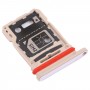 SIM Card Tray + SIM Card Tray / Micro SD Card Tray for vivo V21 / V21 5G V2066 V2108 V2050 (Gold)
