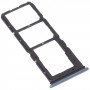 SIM Card Tray + SIM Card Tray + Micro SD Card Tray for vivo Y11s V2028 (Blue)