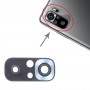 10 PCS Back Camera Lens for Xiaomi Redmi Note 10S M2101K7BG M2101K7BI M2101K7BNY(Silver)