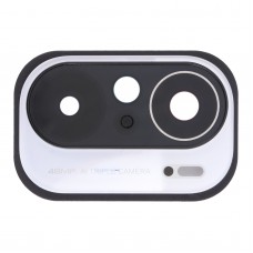 Cubierta de lente de cámara para Xiaomi Poco F3 (48MP) M2012K11AG (blanco)