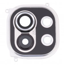 Rückkamera-Linsenrahmen für Xiaomi Mi 11 M2011K2C, M2011K2G (Silber)