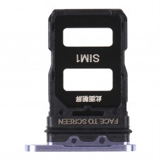 Vassoio della carta SIM + vassoio della scheda SIM per Xiaomi Mi 11 (viola)