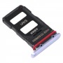 SIM-карты Лоток + SIM-карточный лоток для Xiaomi Mi 11 Pro (фиолетовый)