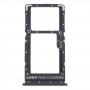 Cassettiera della scheda SIM + vassoio della scheda SIM / vassoio di schede Micro SD per Xiaomi Redmi Nota 10 5G / Poco M3 Pro 5G M2103K19G M2103K19C M2103K19PG M2103K19PI (nero)