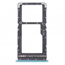 SIM-kortfack + SIM-kortfack / mikro SD-kortfack för Xiaomi RedMi Note 10 5G / POCO M3 PRO 5G M2103K19G M2103K19C M2103K19PG M2103K19PI (grön)