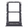 SIM-kortin lokero + SIM-korttilokero Xiaomi REDMI HUOMAUTUS 10 PRO 5G (musta)