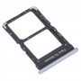 Vassoio della scheda SIM + vassoio della scheda SIM per Xiaomi Redmi Nota 10 Pro 5G (argento)
