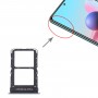 SIM-kártya tálca + SIM-kártya tálca Xiaomi Redmi megjegyzés 10 Pro 5G (ezüst)