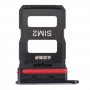 SIM-kortfack + SIM-kortfack för Xiaomi RedMi K40 Gaming M2012K10C M2104K10AC (svart)