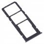 SIM-Karten-Tablett + SIM-Karten-Tablett + Micro SD-Karten-Tablett für Xiaomi-Redmi 9T 4G / Redmi-Anmerkung 9 4G J19S M2010J19SC M2010J19SG M2010J19SY (schwarz)