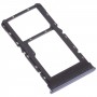 Zásobník karty SIM + Micro SD karta Zásobník pro Xiaomi Poco X3 Pro M2102J20SG M2102J20SI (černá)