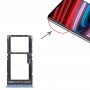 SIM карта тава + тава за SIM карта / микро SD карта за Xiaomi Redmi бележка 11 5G (син)
