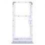 Tarjeta de tarjeta SIM Bandeja de tarjeta SIM / Bandeja de tarjeta Micro SD para Xiaomi Redmi Note 11 5G (Plata)