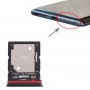Zásobník karty SIM + SIM karta Zásobník / Micro SD karta Zásobník pro XIOOMI REDMI POZNÁMKA 11 PRO 21091116C (černá)