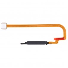 Botón de huellas dactilares Flex Cable para Xiaomi Poco M3 M2010J19CG M2010J19CI (Negro)