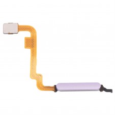 Датчик за пръстови отпечатъци Flex кабел за Xiaomi Redmi бележка 10 / Redmi бележка 10S M2101K7AI, M2101K7AG, M2101K7BG, M2101K7BI, M2101K7BNY (лилав) \ t